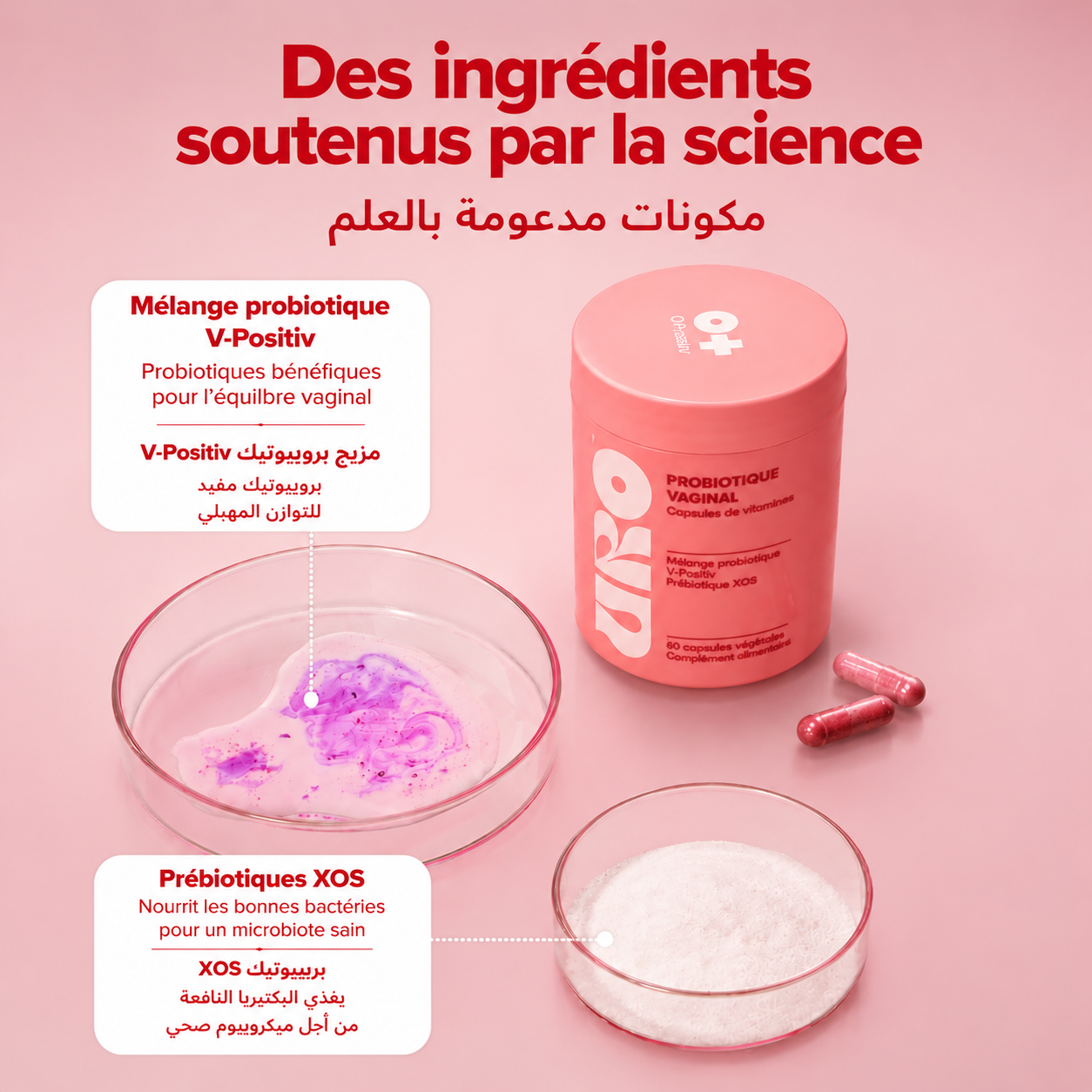 URO Probiotic- منتج رقم 1 في إزالة الروائح و إنتعاش المنطقة الحميمية